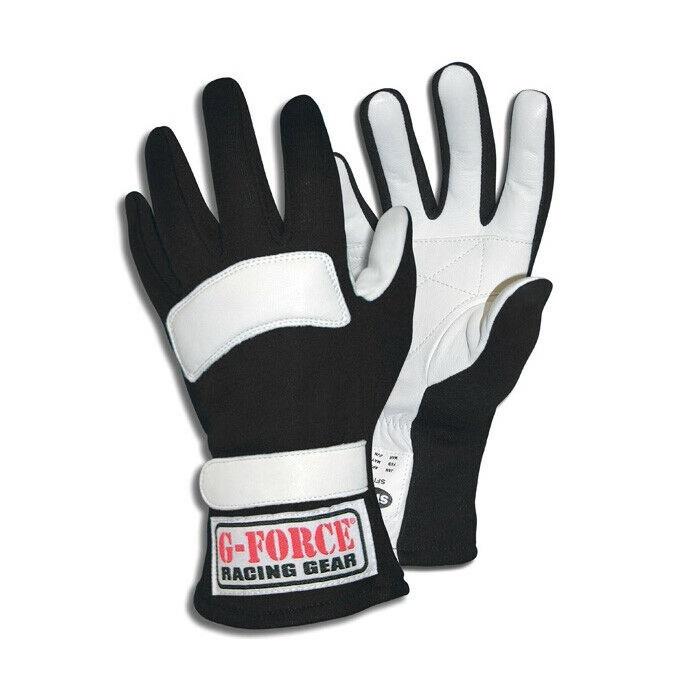 G-FORCE G5 Racing Gear GLOVES SZ S Black 4101SMLBK