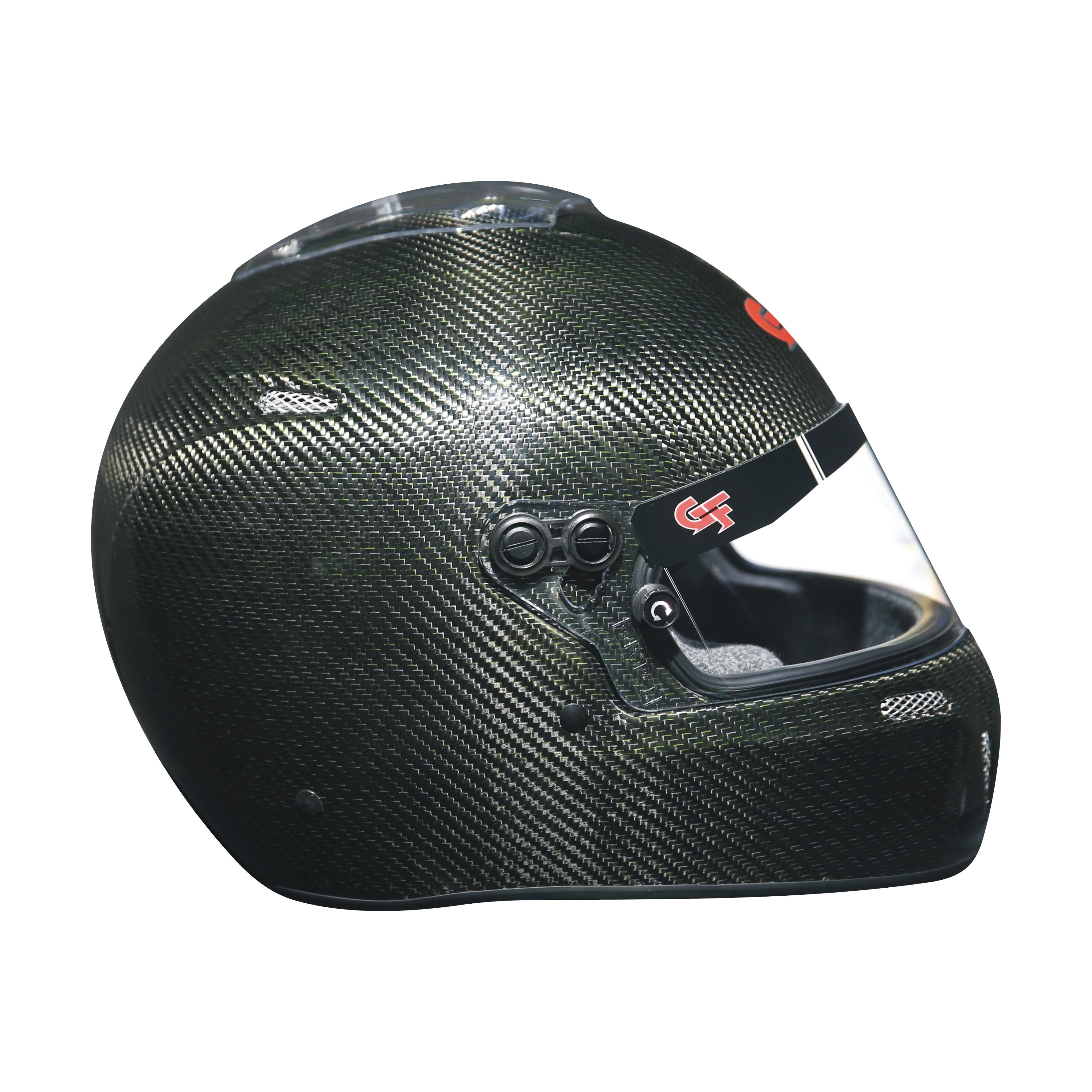 G-FORCE 14104LRGRD Helmet, Nighthawk Carbon Fusion SA2020, Large, Carbon Red